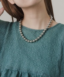 SMELLY | メタルボールチェーンネックレス(ネックレス)