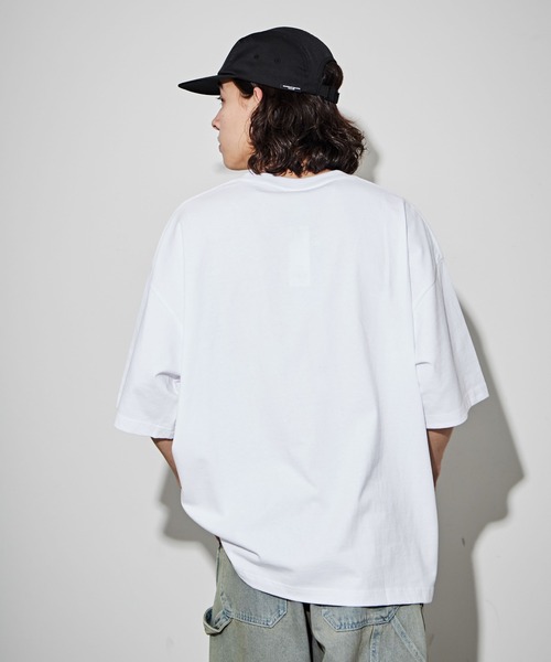 BEN DAVIS(ベンデイビス)の「∴WEGO/別注ベンデイビスワンポイントT(Tシャツ/カットソー・メンズ・ホワイト/ブラック/オートミール/ブルー・LARGE/MEDIUM/SMALL)」の18枚目の写真