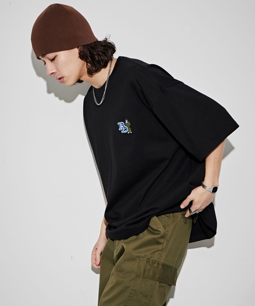 ∴WEGO/別注ベンデイビスワンポイントT（Tシャツ/カットソー