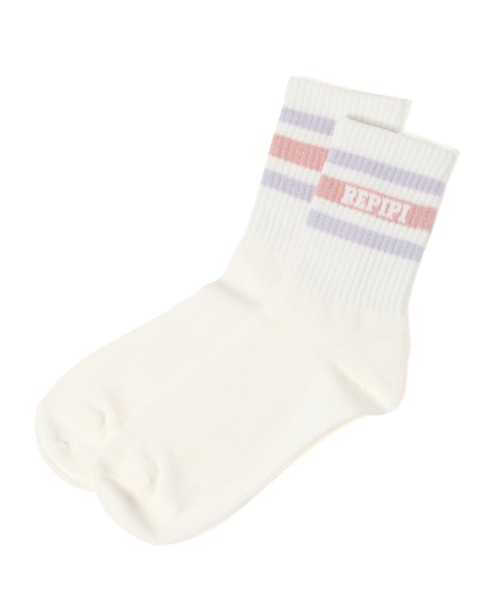 repipi armario（レピピ アルマリオ）の「ハイショクラメラインソックス（ソックス/靴下・キッズ・ピンク系その他/ブルー系その他/グリーン系その他/ブルー系その他2/イエロー系その他/グリーン系その他2/ピンク系その他2/パープル/ブルー・FREE）」の12枚目の写真