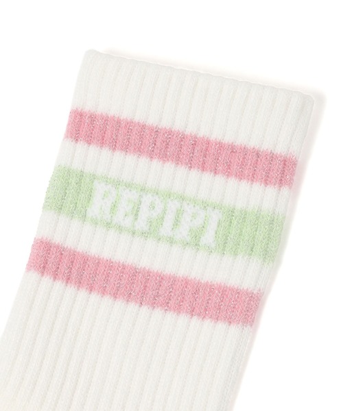 repipi armario（レピピ アルマリオ）の「ハイショクラメラインソックス（ソックス/靴下・キッズ・ピンク系その他/ブルー系その他/グリーン系その他/ブルー系その他2/イエロー系その他/グリーン系その他2/ピンク系その他2/パープル/ブルー・FREE）」の20枚目の写真