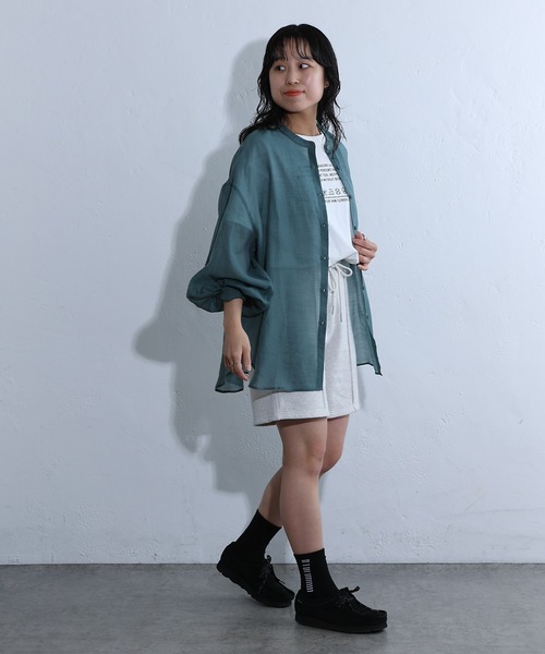 COLONY 2139（コロニートゥーワンスリーナイン）の「WEB・一部店舗限定 / センターシームスウェットショーツ（スウェットパンツ・レディース・グレー/アイボリー・FREE）」の3枚目の写真