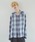 Camphor wood�i�J���t�@�[�E�b�h�j�́uRayon ombre original check shirts / ���[����100%�I���u���I���W�i���`�F�b�N�V���c�i�V���c/�u���E�X�j�v�b�O���[