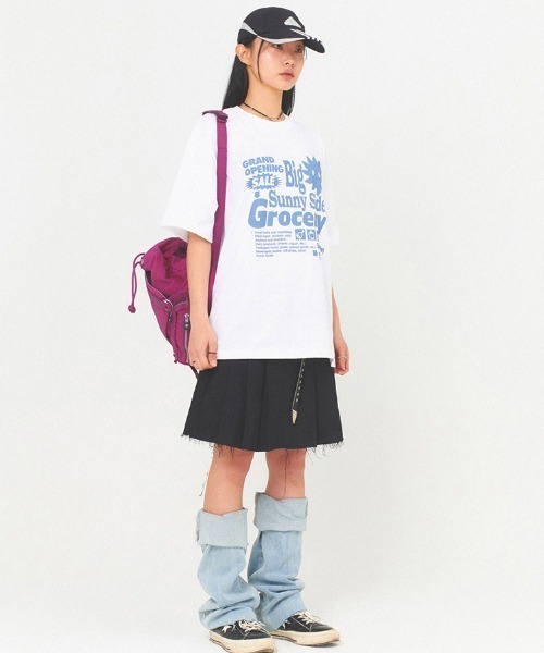 tシャツ A'GEM/9 × .kom「MAIN BOOTH/メインブース」Cinema T-Shirt/シネマ半袖カットソー レディース メンズ A'gem 9 tシャツ A'GEM/9 × .kom「MAIN BOOTH/メインブース