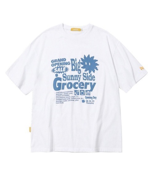 tシャツ A'GEM/9 × .kom「MAIN BOOTH/メインブース」Cinema T-Shirt/シネマ半袖カットソー レディース メンズ A'gem 9 tシャツ A'GEM/9 × .kom「MAIN BOOTH/メインブース