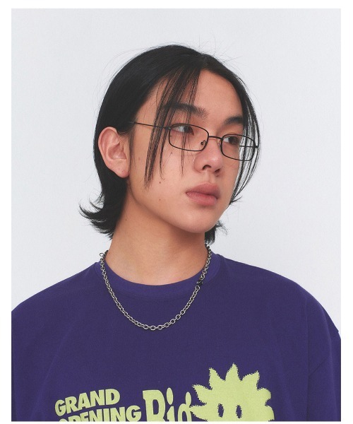 MAINBOOTH(メインブース)の「A'GEM/9 × .kom『MAIN BOOTH/メインブース』 Sunny Side T-shirt/サニーサイド Tシャツ(Tシャツ/カットソー・レディース・ネイビー/ホワイト・2/3)」の12枚目の写真