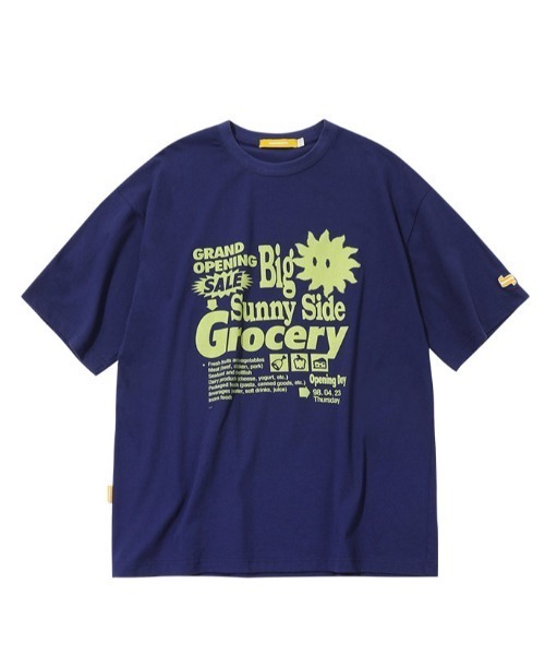 あやぽん サニーサイドアップ  Tシャツ A'GEM/9 × .kom『MAIN BOOTH/メインブース』 Sunny Side T-shirt