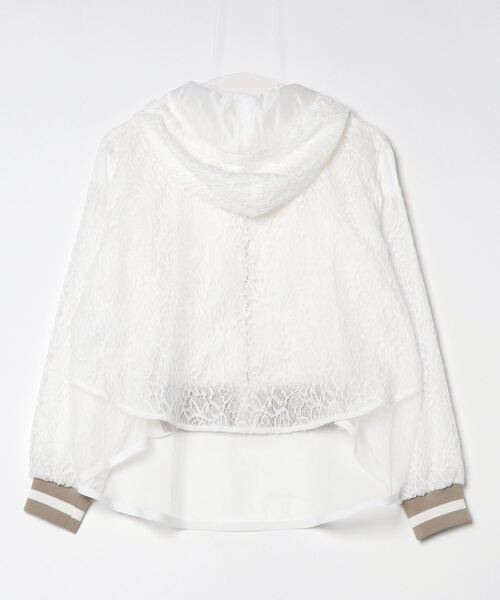 レレレさんMaL.シアーブルゾンホワイト　新品未使用 レレレさんMaL.シアーブルゾンホワイト 新品未使用