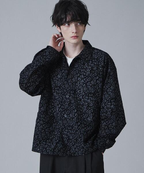 セール】∴LUCY/【hxcyyd×LUCY】モールプリントシアーシャツ（シャツ