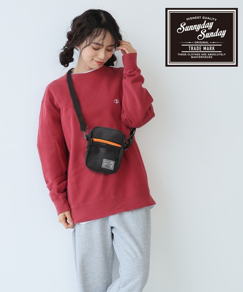SUNNYDAY SUNDAY(サニーデーサンデー)の「SUNNYDAY SUNDAY ミニショルダーバッグ(ショルダーバッグ・レディース・カーキ/ネイビー/ブラック・FREE)」の1枚目の写真