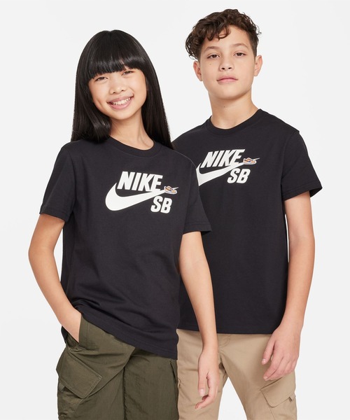 セール】NIKE SB/ナイキエスビー キッズ 半袖Tシャツ LOGO YTH NSW SB
