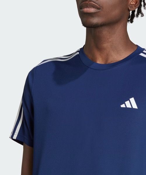adidas Training Gym+ 3ストライプTシャツ adidas tシャツ テックフィット コンプレッション トレーニング