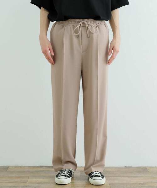 ITEMS URBANRESEARCH(アイテムズ アーバンリサーチ)の「Wフェイスジョーゼット イージー スラックス(その他パンツ・メンズ・ベージュ/チャコールグレー/ブラック・MEDIUM/LARGE)」の18枚目の写真