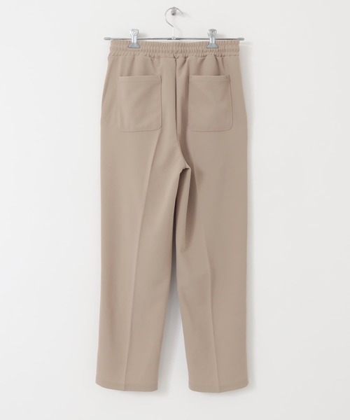 ITEMS URBANRESEARCH(アイテムズ アーバンリサーチ)の「Wフェイスジョーゼット イージー スラックス(その他パンツ・メンズ・ベージュ/チャコールグレー/ブラック・MEDIUM/LARGE)」の4枚目の写真