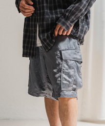 EDIFICE | サテン カーゴショーツ(カーゴパンツ)