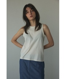 BLACK BY MOUSSY | american sleeve cut tops(アメリカンスリーブカットトップス)(Tシャツ/カットソー)