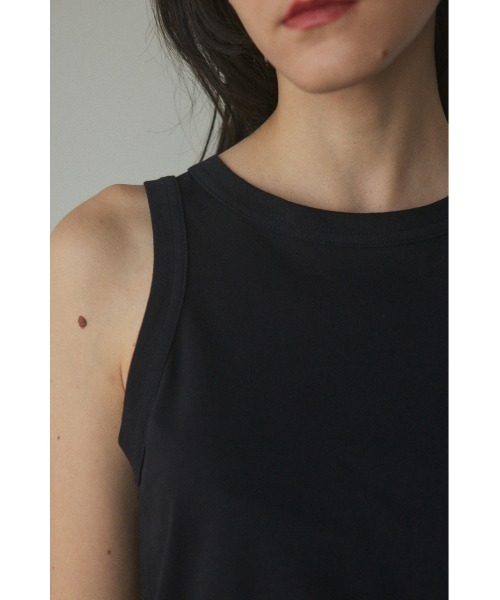 BLACK BY MOUSSY（ブラックバイマウジー）の「american sleeve cut tops(アメリカンスリーブカットトップス)（Tシャツ/カットソー・レディース・レッド系/ブラック/オフホワイト・FREE）」の7枚目の写真
