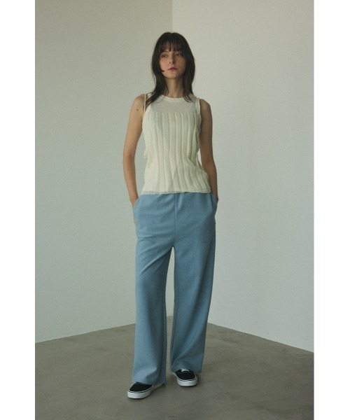 BLACK BY MOUSSY（ブラックバイマウジー）の「american sleeve cut tops(アメリカンスリーブカットトップス)（Tシャツ/カットソー・レディース・レッド系/ブラック/オフホワイト・FREE）」の18枚目の写真