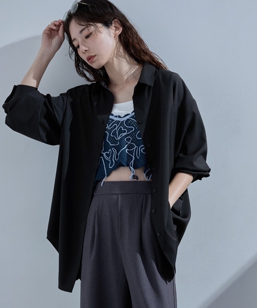 オーバーシャツラッシュガード