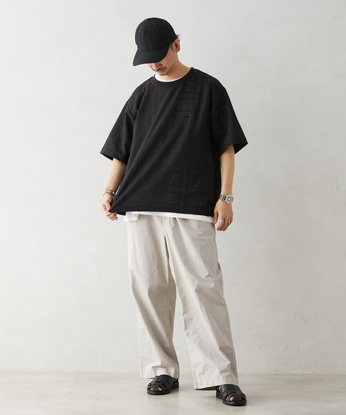 JOURNAL STANDARD relume(ジャーナルスタンダード レリューム)の「RASHELL LACE SQUARE P/O(Tシャツ/カットソー・メンズ・ライトグレー/ライトホワイト/ブラック・MEDIUM/LARGE)」の22枚目の写真