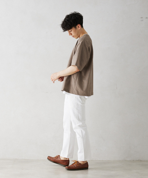 JOURNAL STANDARD relume(ジャーナルスタンダード レリューム)の「RASHELL LACE SQUARE P/O(Tシャツ/カットソー・メンズ・ライトグレー/ライトホワイト/ブラック・MEDIUM/LARGE)」の12枚目の写真