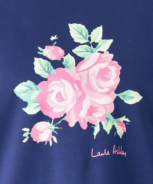 【大人気！接触冷感/4color/Lサイズあり】バンバリー柄 プリントTシャツ（Tシャツ/カットソー）｜LAURA ASHLEY（ローラアシュレイ）
