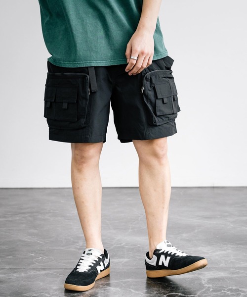 Audience(オーディエンス)の「Audience オーディエンス 60/40クロス ストレージカーゴ ツールカーゴ ショーツ AUD3541(カーゴパンツ・メンズ・グレー/ブラウン/オリーブ/ブラック・M/L)」の5枚目の写真