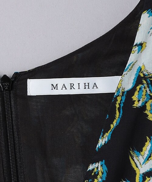 MARIHA フラワープリント ワンピース MARIHA（マリハ）の「＜MARIHA＞マドモアゼル フラワープリント