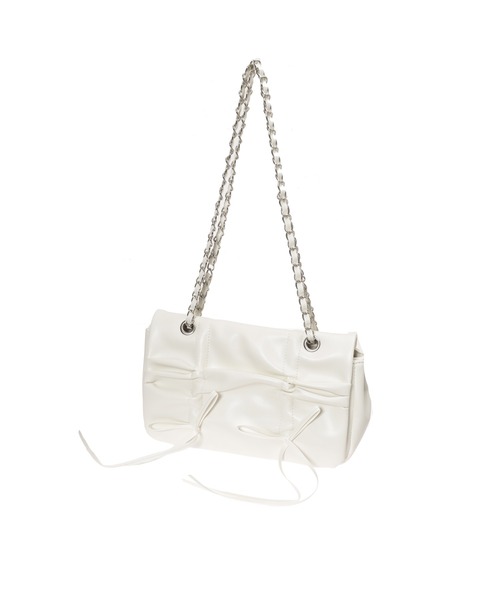 リボンデザイン2wayチェーンショルダー（ショルダーバッグ）｜fifth（フィフス）