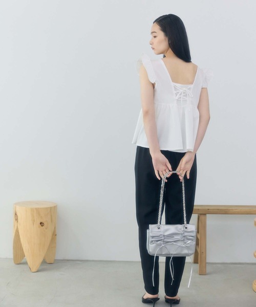 リボンデザイン2wayチェーンショルダー（ショルダーバッグ）｜fifth（フィフス）