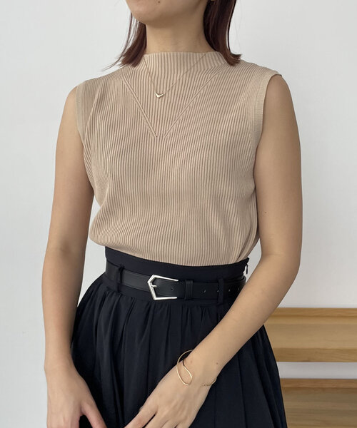 CAPRICIEUX LE'MAGE（カプリシューレマージュ）の「裾リブ