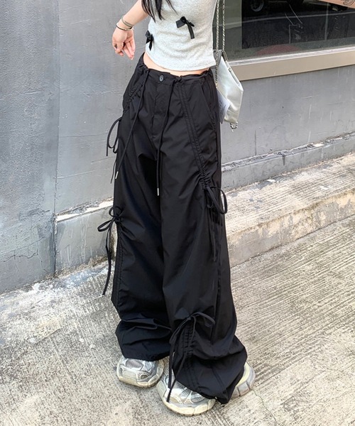 sevens（セブンズ）の「【sevens】リボンカーゴパンツ（カーゴパンツ