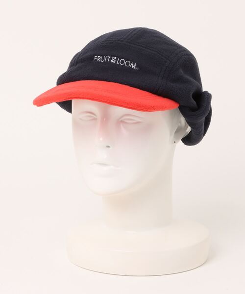 セール】FLEECE 耳当て付き CAP（キャップ）｜FRUIT OF THE LOOM