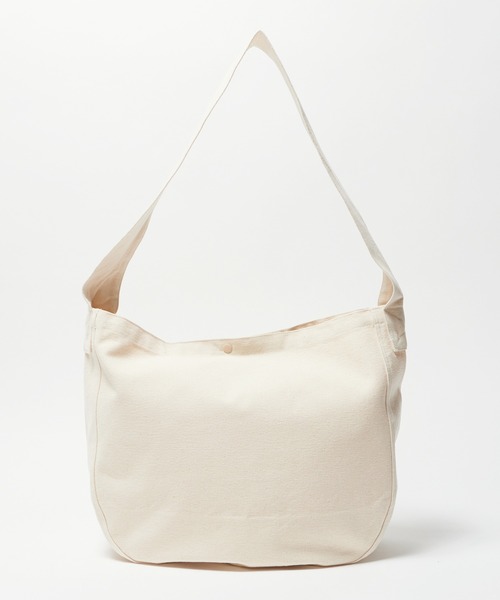 United Athle（ユナイテッドアスレ）の「【UNITED ATHLE】ヘヴィー キャンバス ニュースペーパーバッグ メッセンジャーバッグ 2026年春夏（ショルダーバッグ・メンズ・ナチュラル/ブラック・FREE）」の10枚目の写真