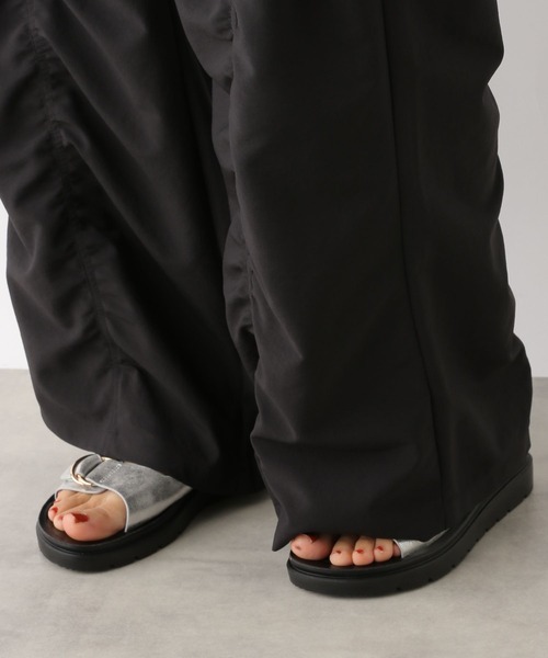 LEPSIM（レプシィム）の「フロントシャーリングパンツ　125829（その他パンツ・レディース・ブラック/アイボリー・FREE）」の18枚目の写真