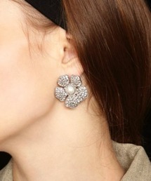 【IRIS 47】flower earring/フラワー イヤリング