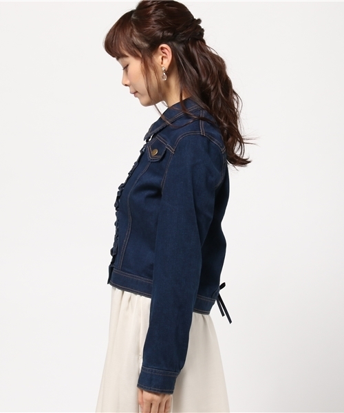 axes femme（アクシーズファム）の「レースアップGジャン