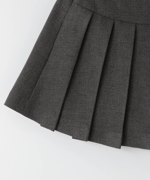 LOWRYS FARM（ローリーズファーム）の「ラナテックプリーツスカート　 116774（スカート・キッズ・ブラウン/ベージュ/グレー・110cm/130cm/120cm/150cm/140cm）」の6枚目の写真