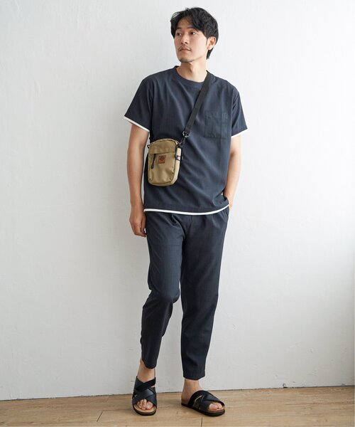 ikka(イッカ)の「【セットアップ対応】イージーケアリネンライクシャツT(Tシャツ/カットソー・メンズ・チャコールグレー/ワイン/グリーン/ネイビー/ベージュ・M/L/XL/S)」の15枚目の写真