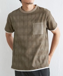 ikka（イッカ）の「【セットアップ対応】イージーケアリネンライクシャツＴ（Tシャツ/カットソー）」