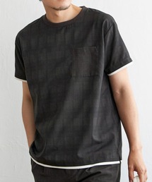 ikka（イッカ）の「【セットアップ対応】イージーケアリネンライクシャツＴ（Tシャツ/カットソー）」