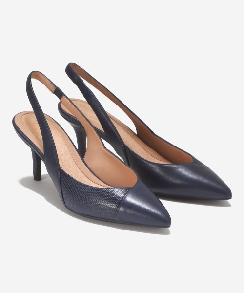 COLE HAAN（コールハーン）の「ザ ゴートゥー スリングバック パンプ 65MM womens（パンプス・レディース・ネイビー・6.5/6/5.5/7.5/7/5）」の7枚目の写真