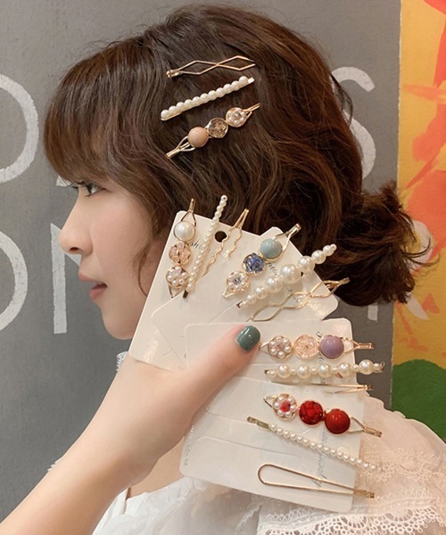 セール】3点セット ヘアピン おしゃれ（ヘアピン