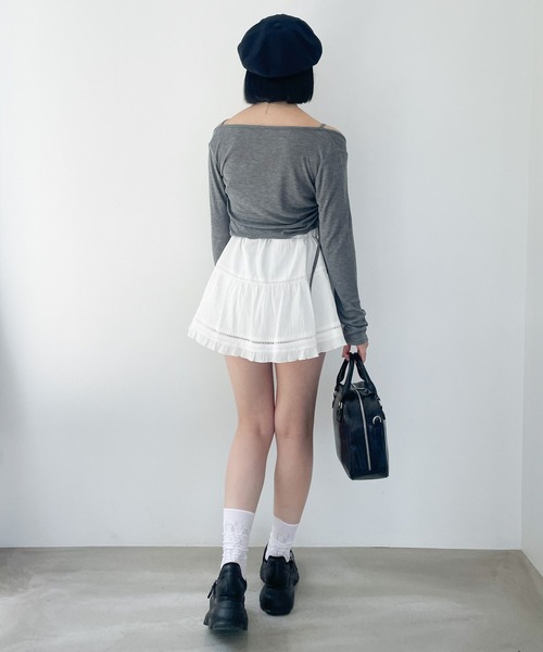 Heather（ヘザー）の「ボリュームキャスケット  138724（キャスケット・レディース・ブラック/ブラック系その他/アイボリー・ONE SIZE）」の8枚目の写真