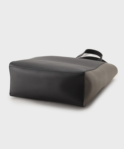 tk.TAKEO KIKUCHI（ティーケータケオキクチ）の「◆レザー調バーティカルトートバッグ（トートバッグ・メンズ・ブラック/ブラック系/ブラック系1・00）」の12枚目の写真