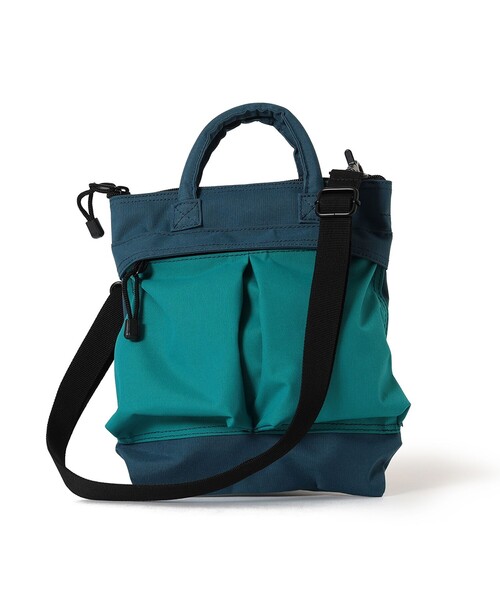 SML(エスエムエル)の「SML / 別注 HELMET BAG(ショルダーバッグ・メンズ・ベージュ/ネイビー/ピンク/ブラック/オリーブ・ONE SIZE)」の7枚目の写真