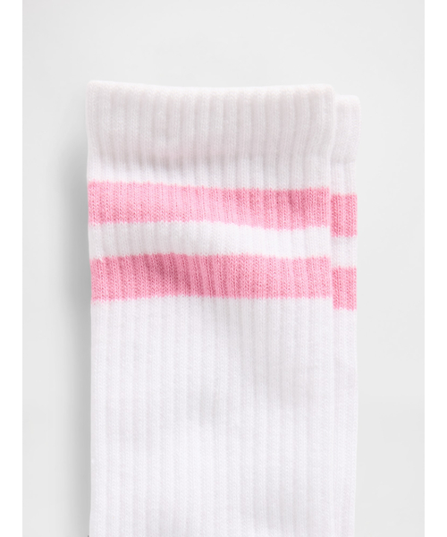 GAP(ギャップ)の「アスレチック クルーソックス(ユニセックス)(ソックス/靴下・メンズ・グリーン/ピンク/ブラウン/レッド/ピンク系その他/パープル/ライトグリーン/グリーン系その他/ライトピンク・M/L/S/M)」の10枚目の写真