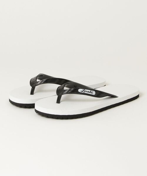 Locals(ローカルズ)の「LOCALS COMBINATION SLIPPA JP-SN001(サンダル・レディース・ベージュ/ブラック/ブラウン/ホワイト・25cm/24cm)」の1枚目の写真