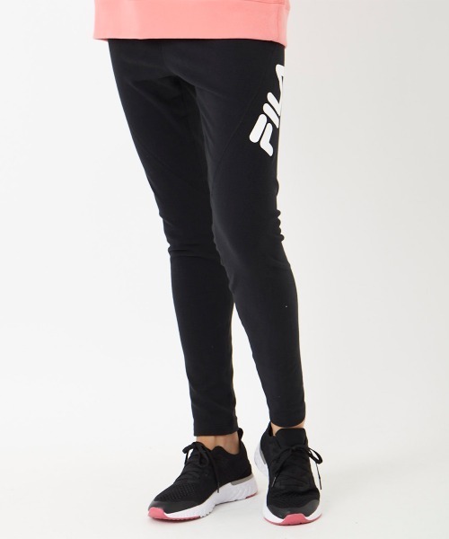 FILA（フィラ）の「YOGA レギンス（レギンス/スパッツ・レディース・ネイビー/ブラック/ピンク/ライトブルー・SMALL/MEDIUM/LARGE/X-LARGE）」の2枚目の写真