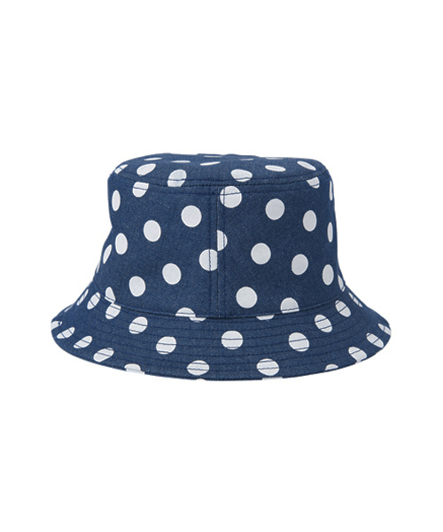 XLARGE KIDS（エクストララージキッズ）の「BUCKET HAT DOTS（ハット・キッズ・カモフラージュ/インディゴブルー・SMALL/MEDIUM）」の6枚目の写真